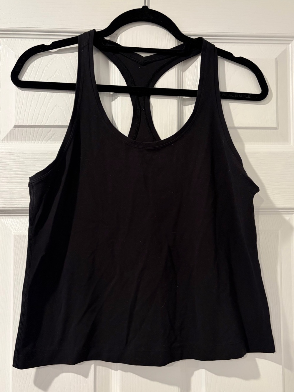 Lululemon Black Racerback Tank Top